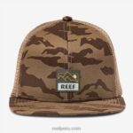 gorra de camionero backwoods snapback cilantro 0RZL2765 hombres Reef