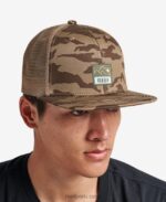 gorra de camionero backwoods snapback cilantro 0RZL2765 hombres Reef - Image 3