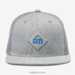 gorra de camionero madre snapback cuero gris 0RZL2767 hombres Reef