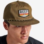 gorra desestructurada sabor snapback oliva oscuro 0RZL2784 hombres Reef