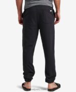 joggers de rizo francés thorp negro 0RZL2747 hombres Reef - Image 4