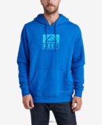 línea de base sudadera con capucha azul lapislázuli 0RZL2740 hombres Reef