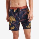 pantalón corto john volley 17" cielo nocturno 0RZL2695 hombres Reef