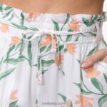 pantalón paperbag esperanza blanco brillante 0RZL2291 mujer Reef - Image 3
