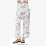 pantalón paperbag esperanza blanco brillante 0RZL2291 mujer Reef - Image 6