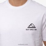 playera de manga corta cardwick blanco brillante 0RZL2570 hombres Reef - Image 5