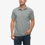 polo de manga corta walker verde chino 0RZL2637 hombres Reef - Image 3