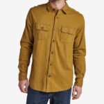 rask manga larga franela oliva oscuro 0RZL2665 hombres Reef
