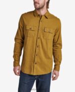 rask manga larga franela oliva oscuro 0RZL2665 hombres Reef
