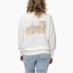 salvaje jersey de cuello redondo malvavisco 0RZL2290 mujer Reef
