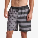 shorts de baño hancock 18" caviar 0RZL2684 hombres Reef
