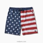 shorts de baño hancock 18" insignia azul 0RZL2680 hombres Reef - Image 3