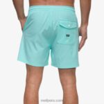 shorts de baño marzo cintura elástica 16" azul aruba 0RZL2689 hombres Reef - Image 2
