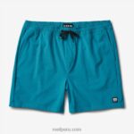shorts de paseo con cintura elástica de 17" golfo de vizcaya 0RZL2699 hombres Reef - Image 3