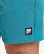 shorts de paseo con cintura elástica de 17" golfo de vizcaya 0RZL2699 hombres Reef - Image 5