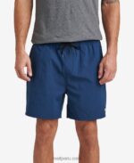 shorts de paseo con cintura elástica de 17" insignias azules 0RZL2669 hombres Reef