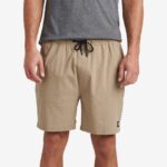 shorts de paseo con cintura elástica de 17" quelpo 0RZL2675 hombres Reef