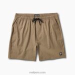 shorts de paseo con cintura elástica de 17" quelpo 0RZL2675 hombres Reef - Image 3
