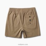 shorts de paseo con cintura elástica de 17" quelpo 0RZL2675 hombres Reef - Image 4