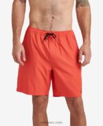 shorts jackson de 17" hibisco 0RZL2711 hombres Reef