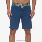 shorts mullen de 19" azul de metilo 0RZL2693 hombres Reef