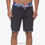 shorts mullen de 19" caviar 0RZL2682 hombres Reef