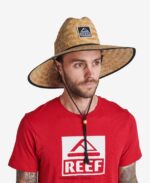 sombrero de paja aguacero caviar 0RZL2757 hombres Reef - Image 2