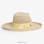 sombrero de paja de hiedra paja 0RZL2299 mujer Reef - Image 2