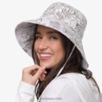 sombrero de pescador con estampado rudy champiñón 0RZL2297 mujer Reef