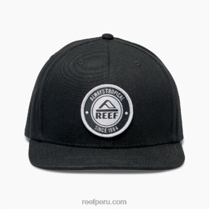 sombrero de visera plana Woodbury caviar 0RZL2804 hombres Reef