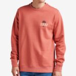 suéter bora con cuello redondo arcilla 0RZL2739 hombres Reef