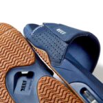 tobogán de abanico azul marino/goma 0RZL2469 hombres Reef - Image 6