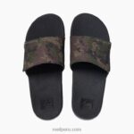 tobogán de abanico camuflaje verde oliva 0RZL2356 hombres Reef - Image 3