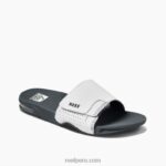 tobogán de abanico gris blanco 0RZL2359 hombres Reef