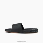 tobogán de abanico negro/plata 0RZL2332 hombres Reef - Image 5