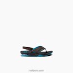 un poco de abanico negro/marrón/azul 0RZL2832 niños Reef - Image 3