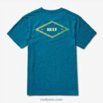 unir camiseta de manga corta brezo negro cian 0RZL2575 hombres Reef - Image 4