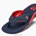 ventilador x mlb medias Rojas 0RZL2131 mujer Reef - Image 4