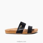Vista de velcro negro 0RZL2196 mujer Reef - Image 2