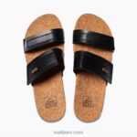 Vista de velcro negro 0RZL2196 mujer Reef - Image 3